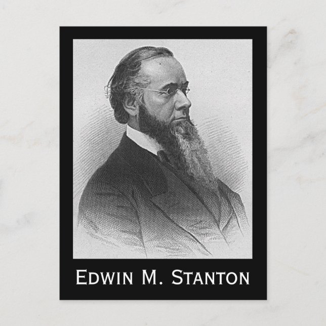 Postal Edwin M. Stanton (Anverso)