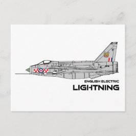 Postal EE Lightning - 56 Squadron RAF