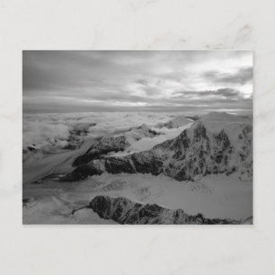 Postal EE. UU., Alaska, Parque Nacional Denali, Vista aér