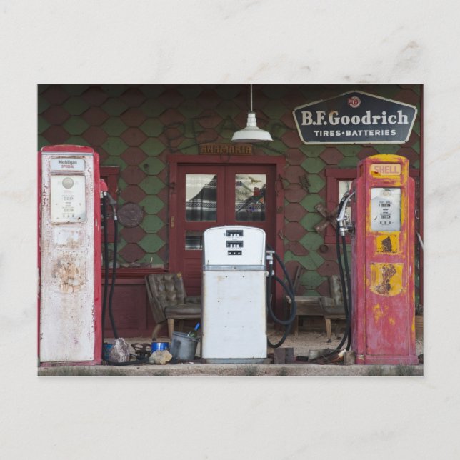 Postal EE.UU., Arizona. Ciudad fantasma de cloruro, gas a (Anverso)