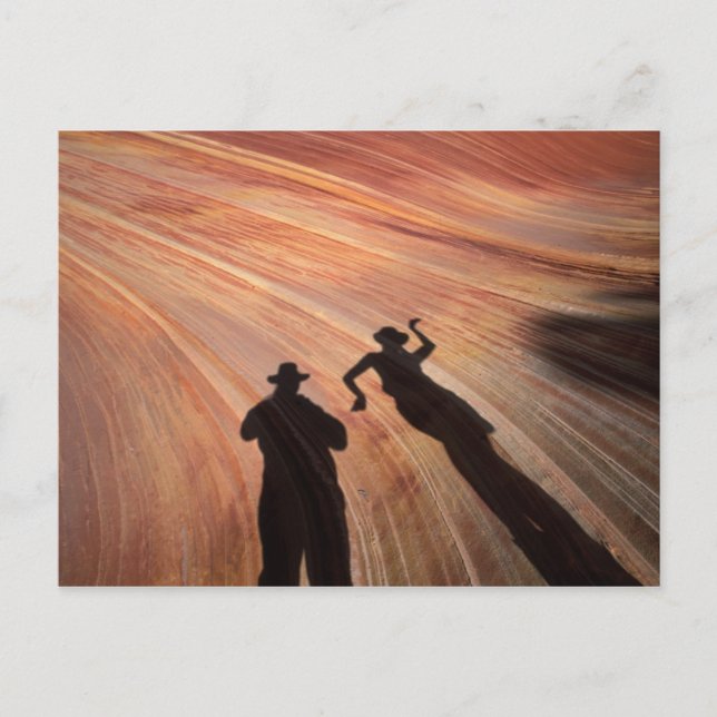 Postal EE.UU., Arizona, Gran Escalera Escalante (Anverso)