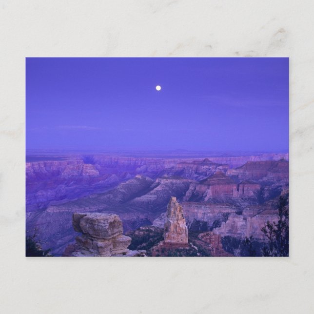Postal EE. UU., Arizona, Parque Nacional del Gran Cánion. (Anverso)