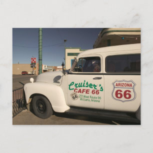 Postal EE. UU., Arizona, Williams: Cruisers Cafe 66 Antig