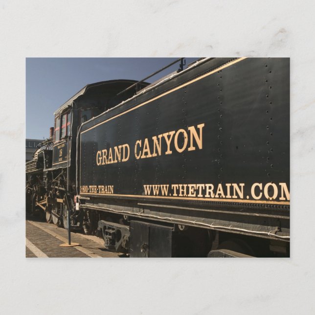 Postal EE. UU., Arizona, Williams: Grand Canyon Railroad (Anverso)