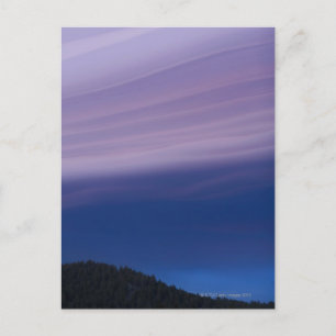 Postal EE.UU., California, Lago Tahoe, Paisaje con