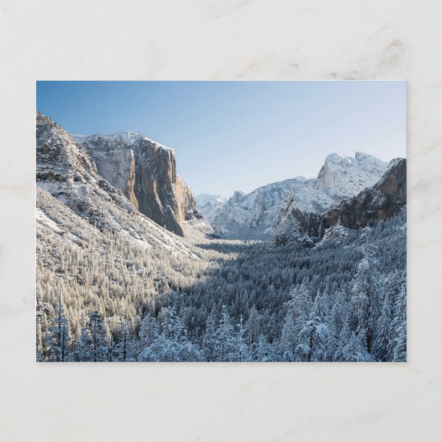 Postal EE. UU., California, Parque Nacional Yosemite 2 (Anverso)