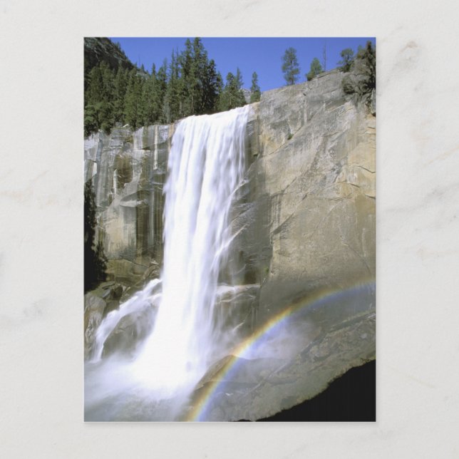 Postal EE. UU., California, Parque Nacional Yosemite. Ver (Anverso)