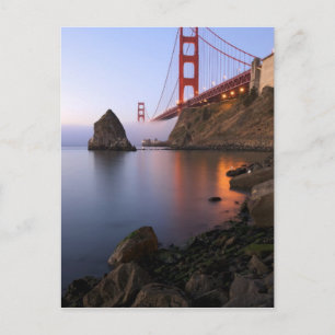Postal EE. UU., California, San Francisco. Golden Gate