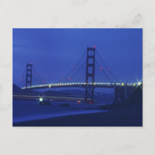 Postal EE.UU., California, San Francisco. Puerta dorada 2