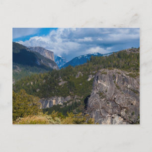 Postal EE. UU., California. Vista del valle de Yosemite 2