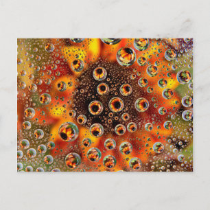 Postal EE. UU., Colorado, Lafayette. Burbujas de agua en