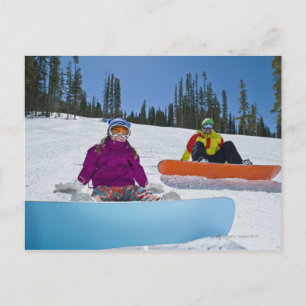 Postal EE.UU., Colorado, Telluride, padre e hija 3