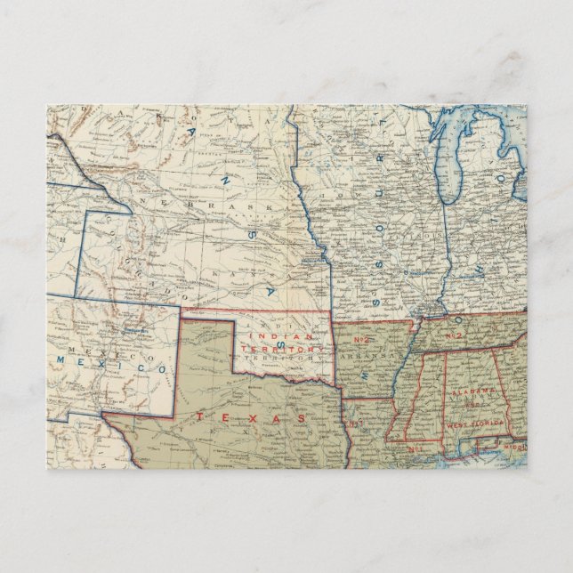 Postal EE.UU. dic. 1861 (Anverso)