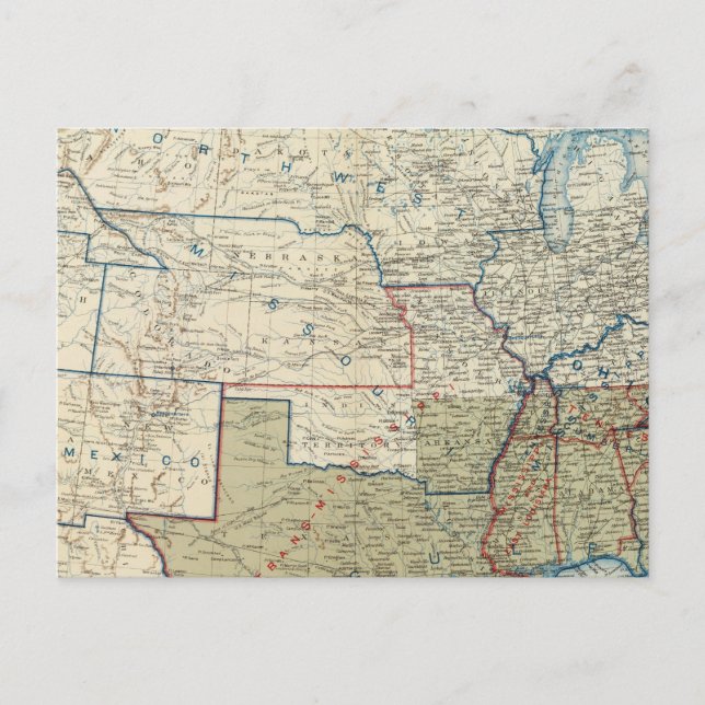 Postal EE.UU. dic. 1863 (Anverso)