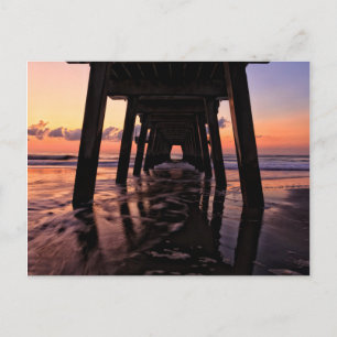 Postal EE. UU., Georgia, Isla Tybee, Muelle de la Isla Ty