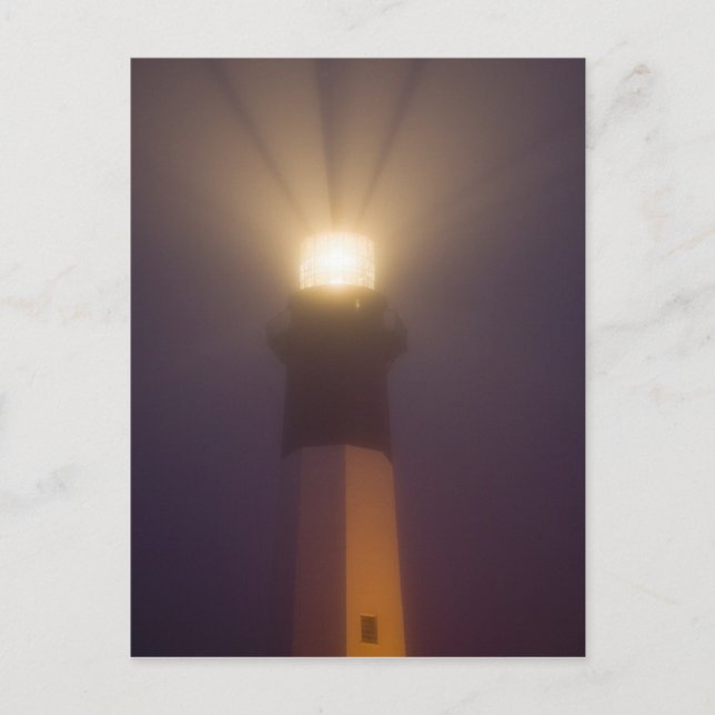 Postal EE. UU.; Georgia; Savannah.  Faro de la isla Tybee (Anverso)