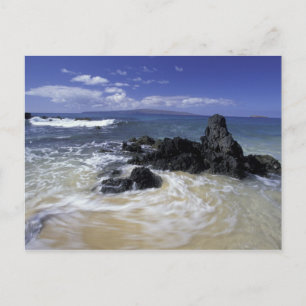 Postal EE.UU., Hawaii, Maui, Maui, Makena Beach, Surf on
