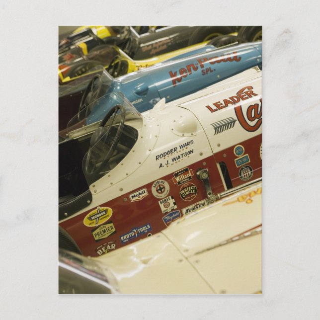Postal EE. UU., Indiana, Indianapolis: Indianapolis Motor (Anverso)