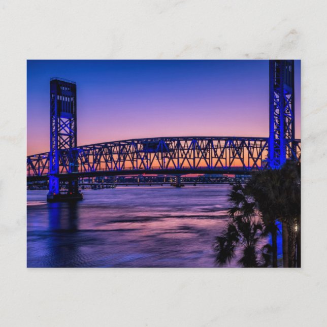 Postal EE. UU., Jacksonville, Florida (Anverso)