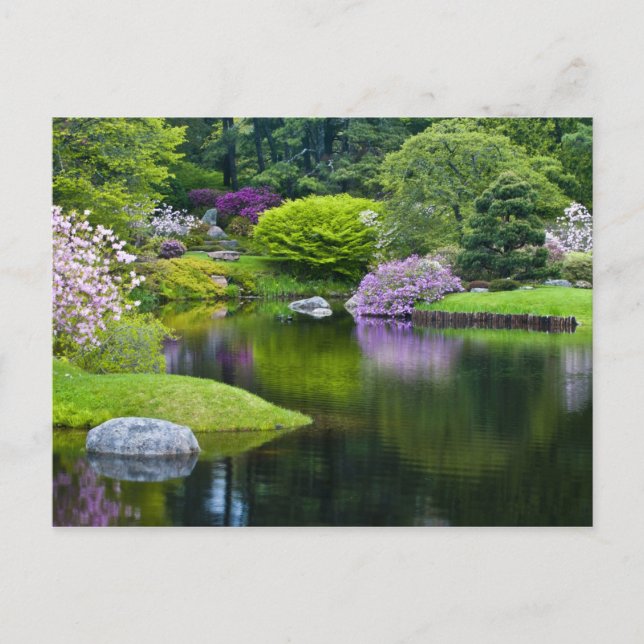 Postal EE.UU., Maine, puerto noreste. Vista de Asticou 2 (Anverso)