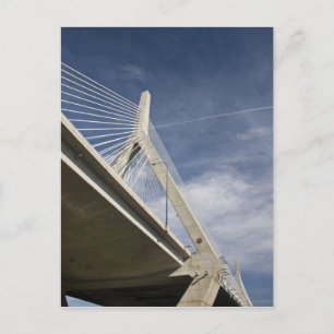 Postal EE. UU., Massachusetts, Boston. El puente Zakim.