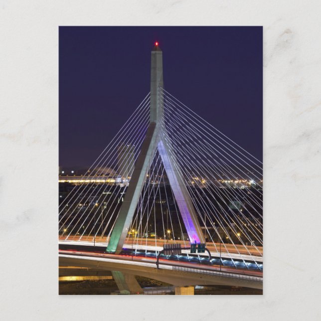 Postal EE. UU., Massachusetts, Boston. Leonard Zakim (Anverso)