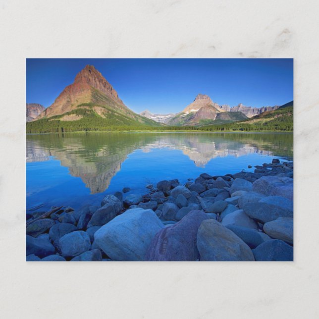 Postal EE. UU., Montana, Parque Nacional Glaciar 4 (Anverso)