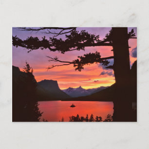 Postal EE. UU., Montana, Parque Nacional Glaciar. Paisaje