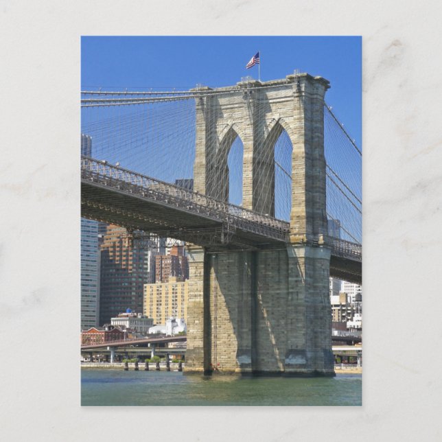 Postal EE. UU., Nueva York, Ciudad de Nueva York. Puente  (Anverso)
