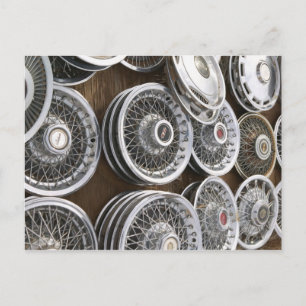 Postal EE.UU., Nuevo México, Prewitt: Auto Hubcaps / Rt. 