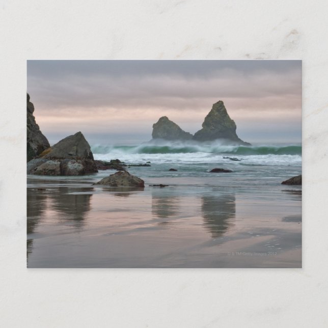Postal EE.UU., Oregón, Bullards Beach (Anverso)