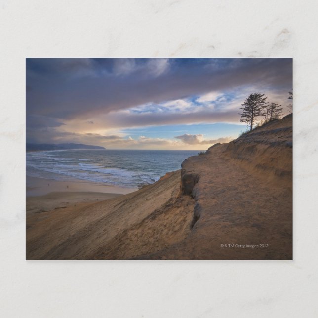 Postal EE.UU., Oregon, condado de Tillamook, Cabo Kiwanda (Anverso)