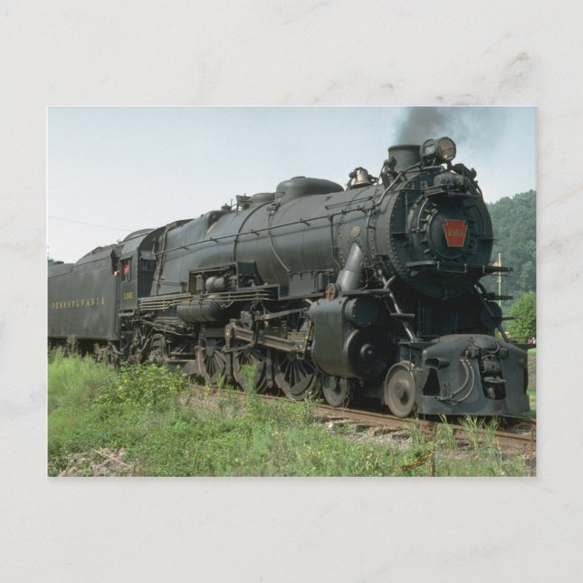 Postal EE.UU., Pennsylvania RR 4-6-2 K4s (Anverso)
