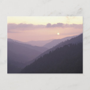 Postal EE. UU., Tennessee. Grandes montañas Humeantes 2