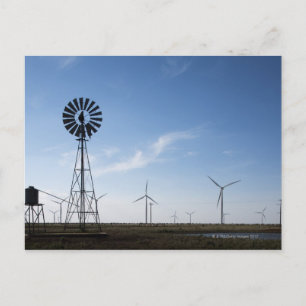 Postal EE.UU., Texas, Vega, molino de viento de rancho an