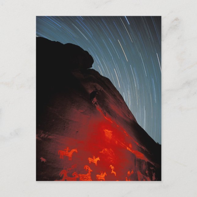 Postal EE.UU., Utah, Parque Nacional Arches, Petroglifos (Anverso)