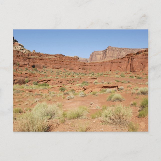 Postal EE. UU., Utah, Parque Nacional Canyonlands, Shafer (Anverso)