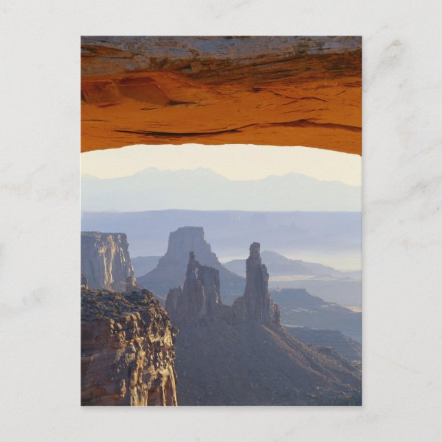 Postal EE. UU., Utah, Parque Nacional Canyonlands, Vista  (Anverso)