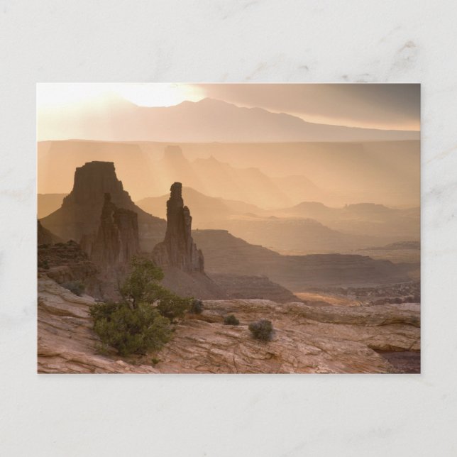 Postal EE.UU.; Utah; Parque Nacional Canyonlands. Vista d (Anverso)