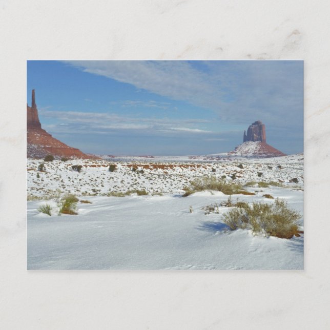 Postal EE. UU., Utah, Valle de los Monumentos. Muestra ar (Anverso)
