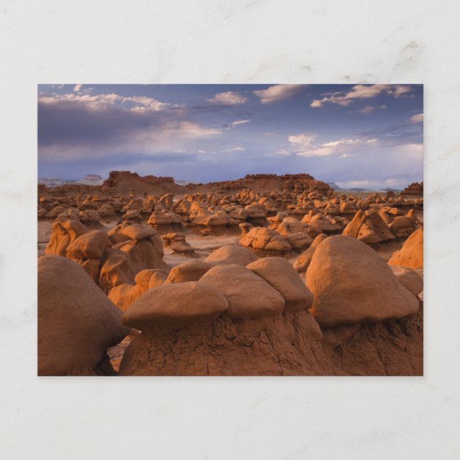 Postal EE. UU.; Utah. Vista del Parque Estatal Goblin Val (Anverso)
