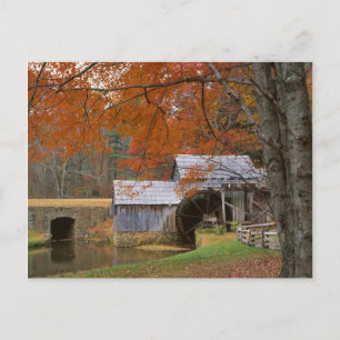Postal EE. UU., Virginia, Blue Ridge Parkway, Otoño