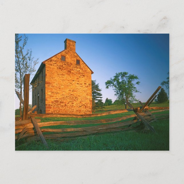 Postal EE. UU., Virginia, Manassas National Battlefield 2 (Anverso)