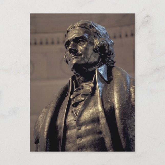 Postal EE. UU., Washington DC. Monumento a Thomas Jeffers (Anverso)