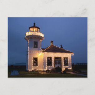 Postal EE. UU., Washington, Mukilteo. Faro de Mukilteo