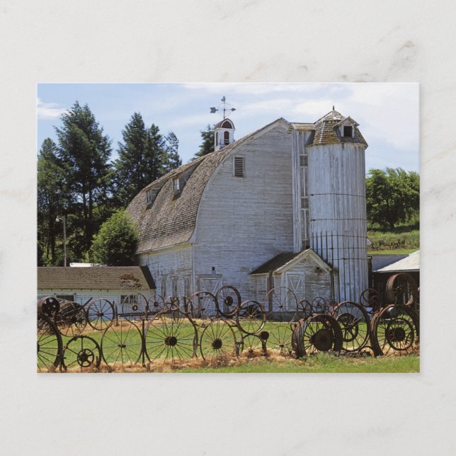 Postal EE.UU., Washington, Pullman, Barn (Anverso)