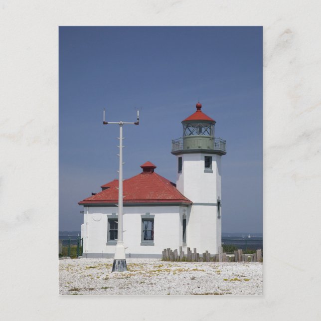 Postal EE. UU., Washington, Seattle, Alki Point Lighthous (Anverso)