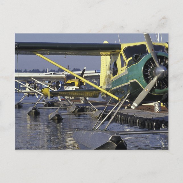 Postal EE. UU., Washington, Seattle, Hidroaviones atracad (Anverso)