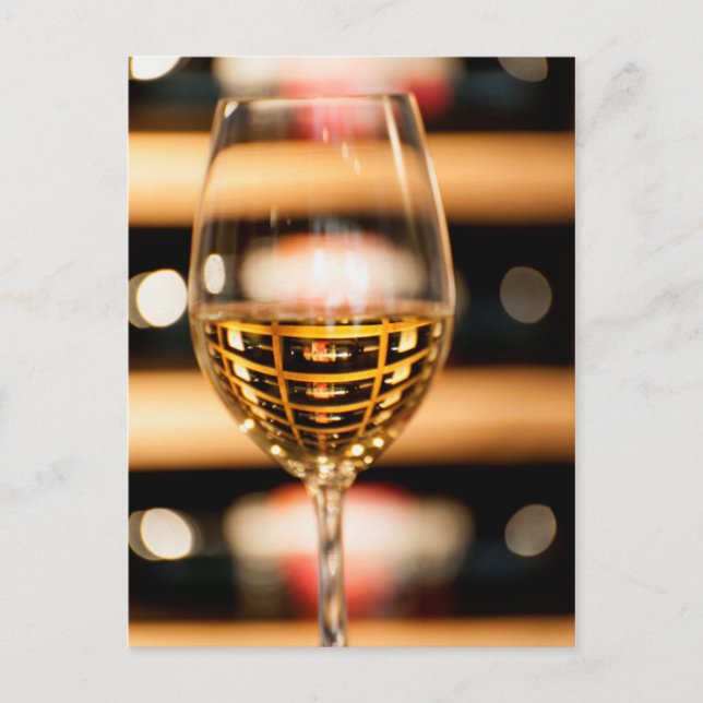 Postal EE. UU., Washington, Walla Walla. Copa de vino (Anverso)