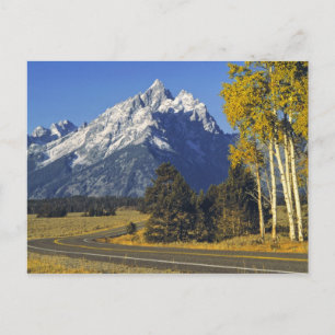 Postal EE. UU., Wyoming, Parque Nacional Grand Teton. Car